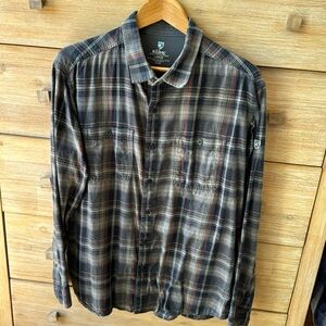 Kuhl Fugitive flannel button down shirt